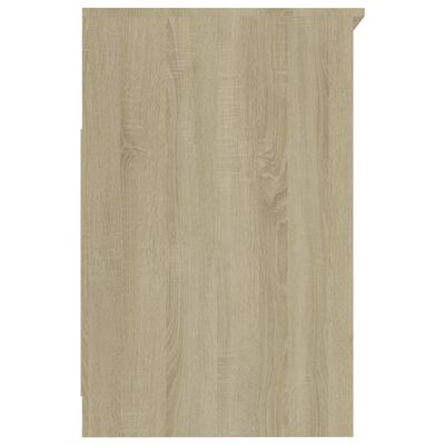 vidaXL Cajonera de madera contrachapada color roble Sonoma 40x50x76 cm