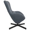 vidaXL Sill&oacute;n huevo Gris oscuro 63 x 73 x 90 cm Terciopelo