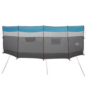 vidaXL Cortaviento de camping impermeable azul 510x153 cm