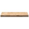 vidaXL Encimera de cocina rectangular madera maciza roble