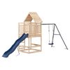 vidaXL Parque infantil de exterior madera maciza de pino