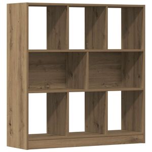 vidaXL Estanter&iacute;a de madera ingenier&iacute;a roble artisan 97,5x29,5x100 cm