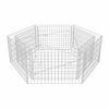 vidaXL Arriate hexagonal de gaviones 160x140x50 cm