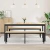 vidaXL Mesas de comedor Madera de ingenier&iacute;a
