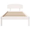 vidaXL Estructura de cama 90 x 200 cm Madera de pino macizo