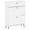 vidaXL Armario Zapatero BREDA 78 x 24 x 103 cm Madera de ingenier&iacute;a