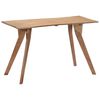 vidaXL Mesa de comedor madera maciza de acacia 120x58x76 cm