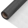 vidaXL Malla mosquitera de fibra de vidrio negra 112x1000 cm