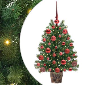 vidaXL &Aacute;rbol de Navidad artificial Verde 75 cm PE y PVC