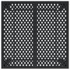 vidaXL Mesa de jardín de acero gris antracita 80x80x72 cm