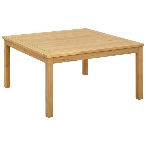 vidaXL Mesa de centro de jard&iacute;n madera maciza de acacia 85x85x45 cm