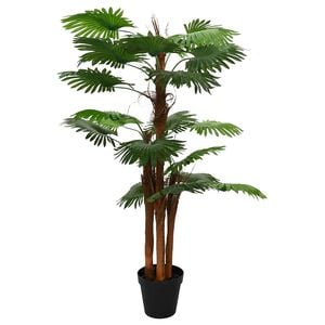vidaXL &Aacute;rbol de Palma Artificial con Hojas Verde 60 x 25 x 170 cm