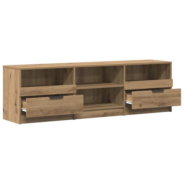 vidaXL Mueble de TV madera de ingenier&iacute;a roble artisan 150x33,5x45 cm