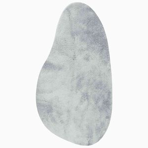vidaXL Alfombra HUARTE Gris 100 x 200 cm Poli&eacute;ster