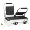 vidaXL Grill parrilla estriada doble 3600 W 57x30,5x20 cm