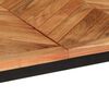 vidaXL Mesa de comedor 140x70x75 cm madera maciza acacia