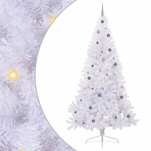 vidaXL &Aacute;rbol de Navidad artificial con 300 LED 240 cm PVC y Acero