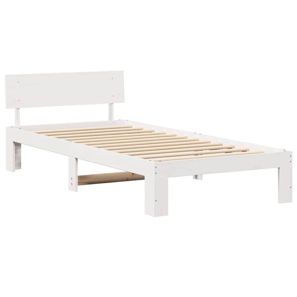 vidaXL Estructura de cama 90 x 190 cm Madera de pino macizo