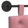 vidaXL Cabecera Colgante Rosa 210 x 55 x 7 cm Terciopelo
