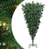 vidaXL &Aacute;rbol de Navidad artificial preiluminado al rev&eacute;s con juego de bolas