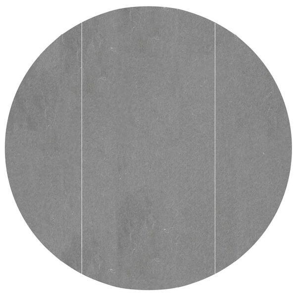 vidaXL Tapiz de suelo piscina geotextil de poliéster gris claro Ø366cm