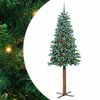 vidaXL &Aacute;rbol de Navidad Delgado Verde 210 cm