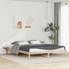 vidaXL Estructura de Cama con Mesitas Natural 180 x 220 cm