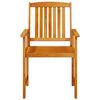 vidaXL Conjunto de Comedor de Jard&iacute;n 7 pcs Marr&oacute;n