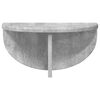 vidaXL Estante de pared Gris Concreto 38 x 19 x 19 cm