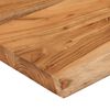 vidaXL Tablero rectangular madera de acacia borde vivo 110x40x2,5 cm
