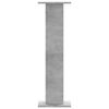 vidaXL Soportes altavoces 2 uds madera gris hormigón 30x30x95 cm