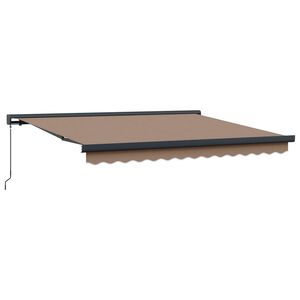 vidaXL Toldo retr&aacute;ctil Topo 300 x 250 cm Lona y Aluminio