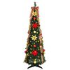 vidaXL &Aacute;rbol de Navidad artificial con 100 LED Verde 155 cm PVC