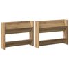 vidaXL Armario Zapatero 2 uds. 81 x 18 x 60 cm Madera de ingenier&iacute;a