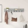 vidaXL Perchero de pared Gris Concreto 100 x 10,5 x 18 cm