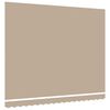 vidaXL Tela de recambio para toldo Beige 400 x 300 cm Lona