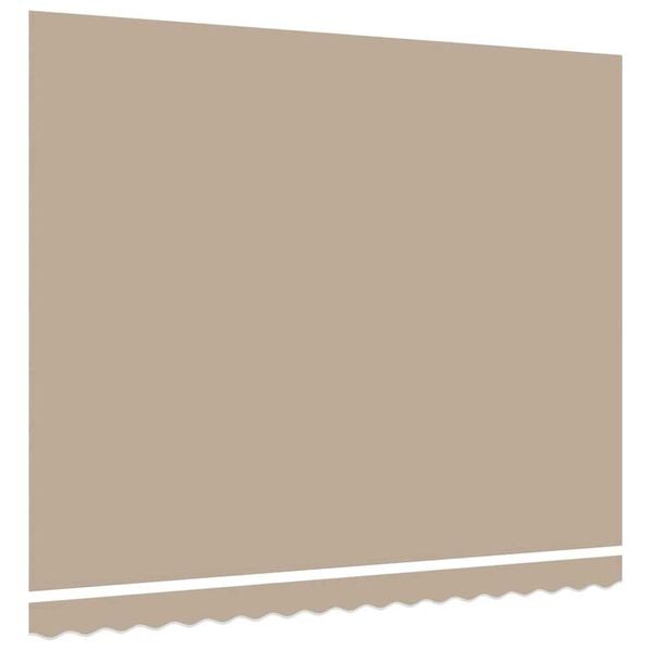 vidaXL Tela de recambio para toldo Beige 400 x 300 cm Lona