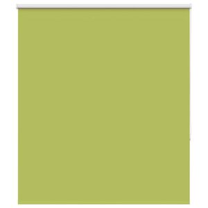 vidaXL Estor Enrollable Opaco hojas verde 135x150cm Tela Ancho 131,6cm