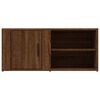 vidaXL Mueble TV 2 uds madera contrachapada roble marr&oacute;n 80x31,5x36cm