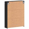 vidaXL Armario con espejo de ba&ntilde;o TULUM Negro 60 x 16,5 x 78 cm