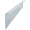 vidaXL Vallas para caracoles 4 uds acero galvanizado 150x7x25cm 0,7mm