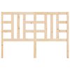 vidaXL Cabecero de cama madera maciza de pino 141x4x100 cm