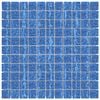vidaXL Azulejo Mosaico 11 pcs Azul 50 x 50 cm Cristal