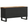 vidaXL Mueble de TV madera maciza de mango 85x33x43,5 cm