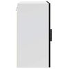 vidaXL Mueble de pared de cocina Porto madera contrachapada negra