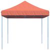 vidaXL Tienda de fiesta plegable Pop-Up terracota 440x292x315 cm