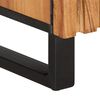 vidaXL Aparador de madera maciza de acacia 80x34x75 cm