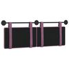vidaXL Cabecera Colgante Morado 130 x 55 x 5 cm Terciopelo
