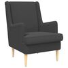 vidaXL Sill&oacute;n Gris oscuro Boucl&eacute;