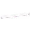 vidaXL Estantes de pared 2 unidades blanco y roble Sonoma 80x9x3 cmm